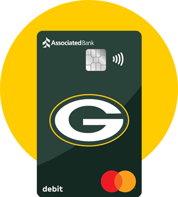 Packers Debit Mastercard®, Packers Debit Card, Packers Checking